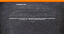 Desktop Screenshot of kingdomcafe.com